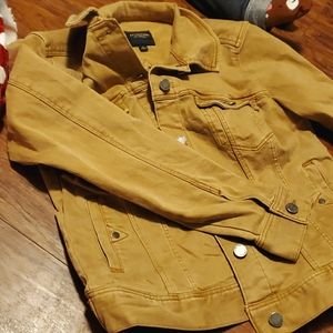 Tan denim Jacket